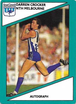 1988 Scanlens VFL #40 Darren Crocker Front